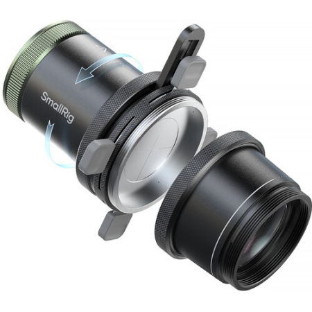 SmallRig 6376 SP Air Spotlight - strumienica 36° z filtrami GOBO do lamp latarek RF 10C i RF 20C